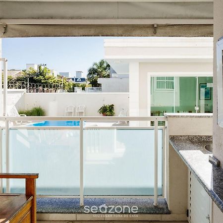 Belo Apto C/ Piscina Em Jurere 800M Do Mar Chr101 Apartman Florianópolis Kültér fotó